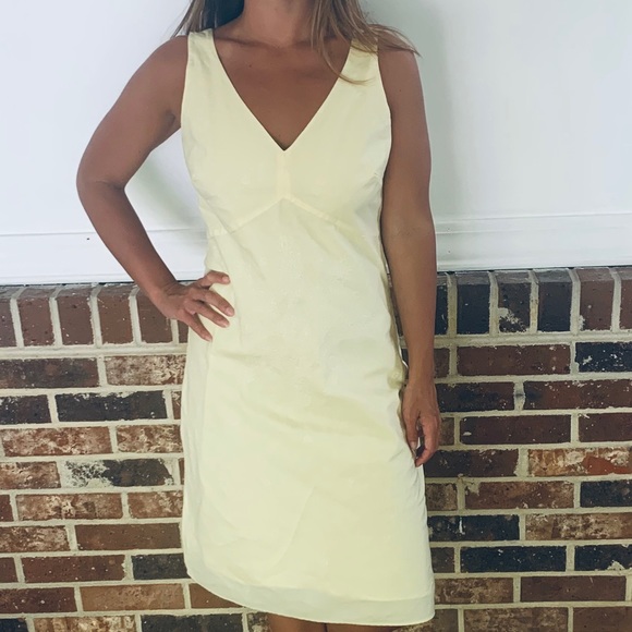 J. Crew Dresses & Skirts - J crew pale yellow midi dress